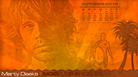 Calendar - October - 2014